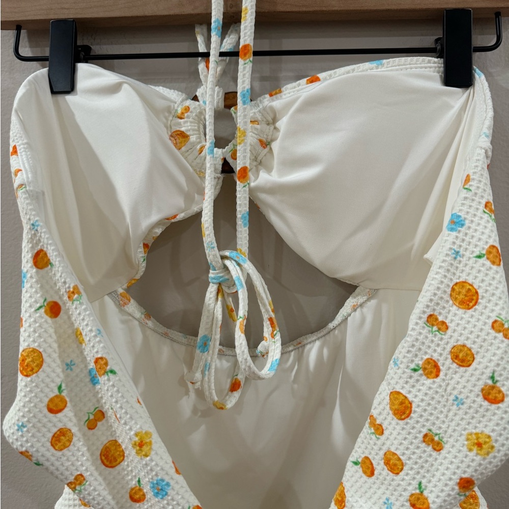 Dippin Daisys wave rider adjustable tie one piece bathing suit size XL NWT - Picture 10 of 14